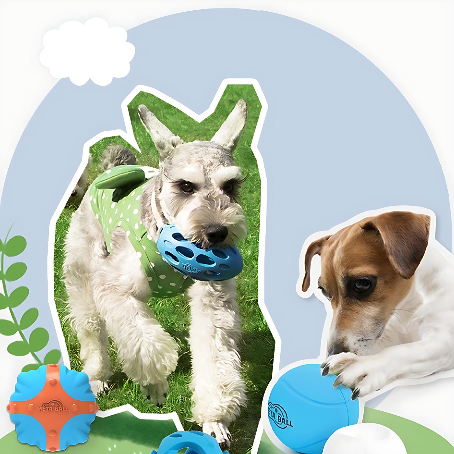 Kauspielzeug fürs Fußballtraining