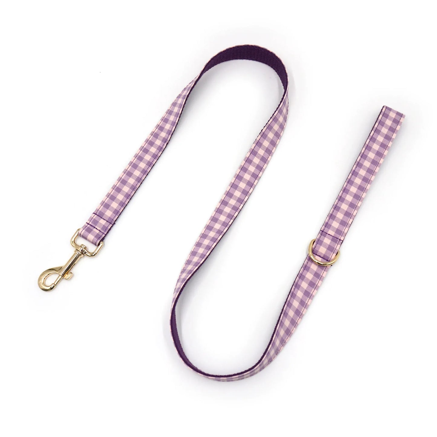 Französische karierte Hundeleine