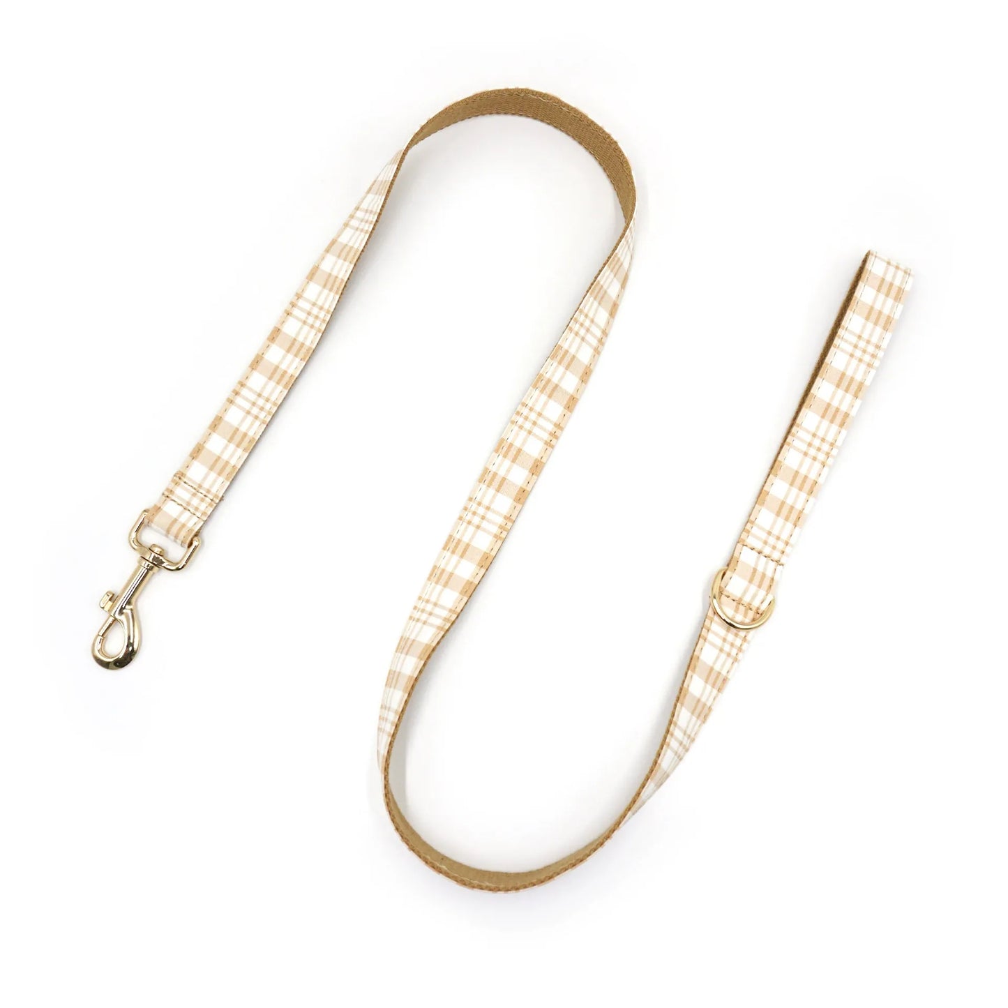 Französische karierte Hundeleine