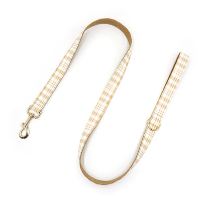 Französische karierte Hundeleine