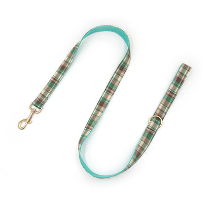 Französische karierte Hundeleine