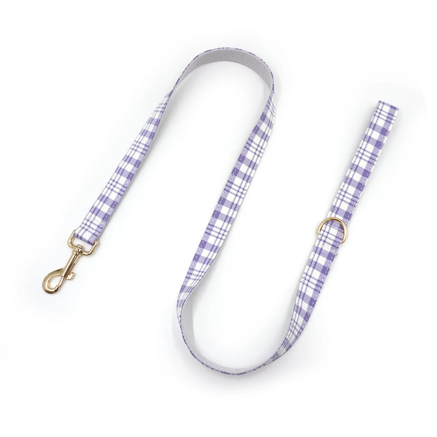 Französische karierte Hundeleine