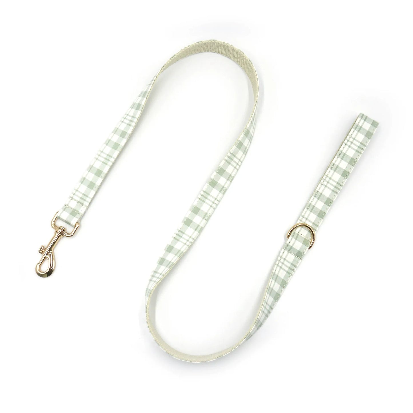 Französische karierte Hundeleine