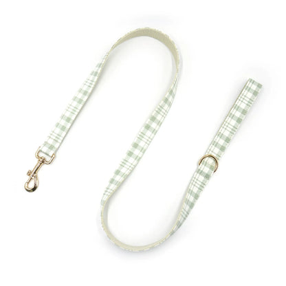 Französische karierte Hundeleine