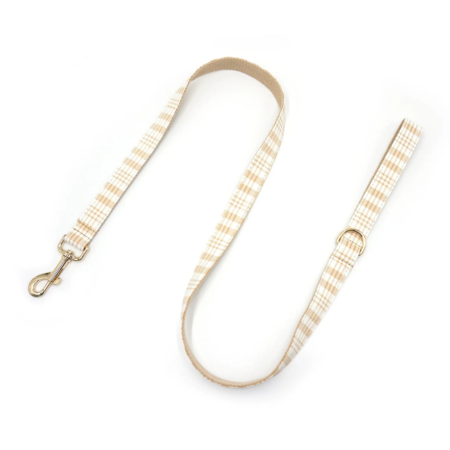 Französische karierte Hundeleine