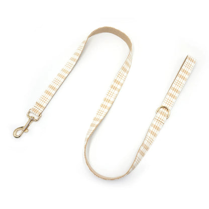 Französische karierte Hundeleine