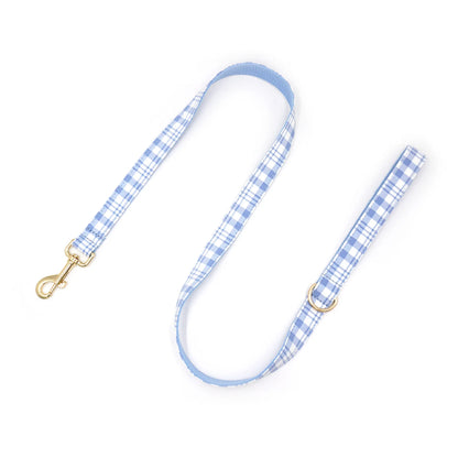 Französische karierte Hundeleine