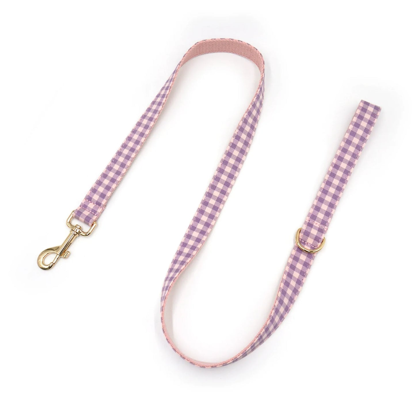 Französische karierte Hundeleine