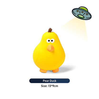 Kauspielzeug mit Früchten und Tieren