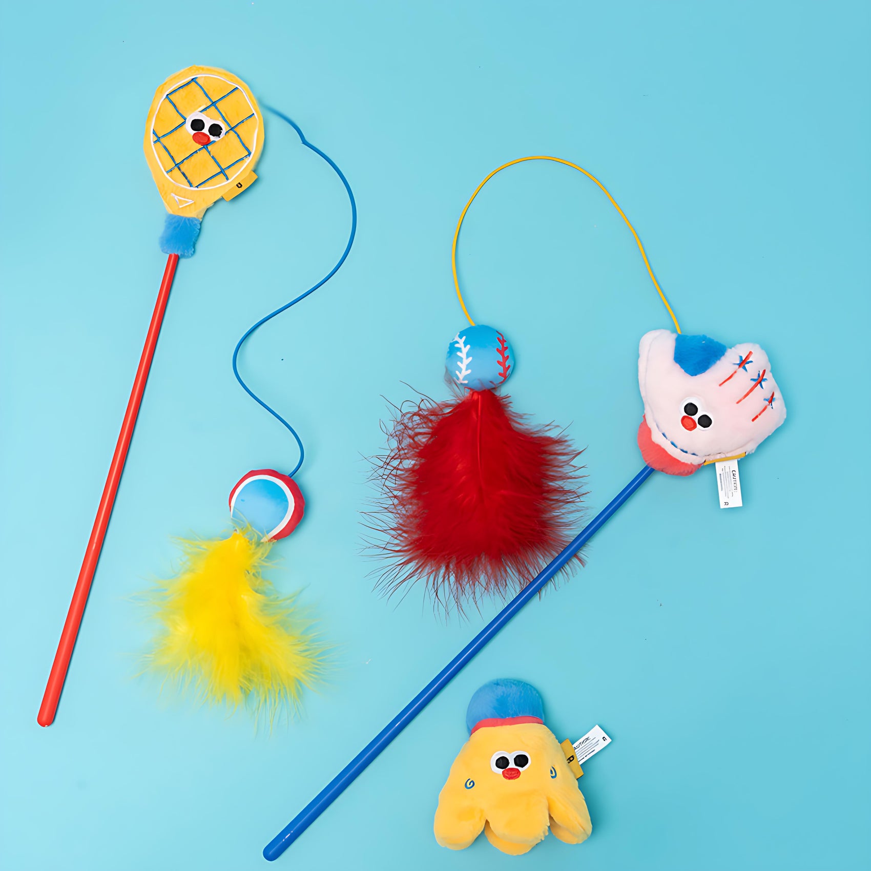 Fun Interactive Cat Stick Toy