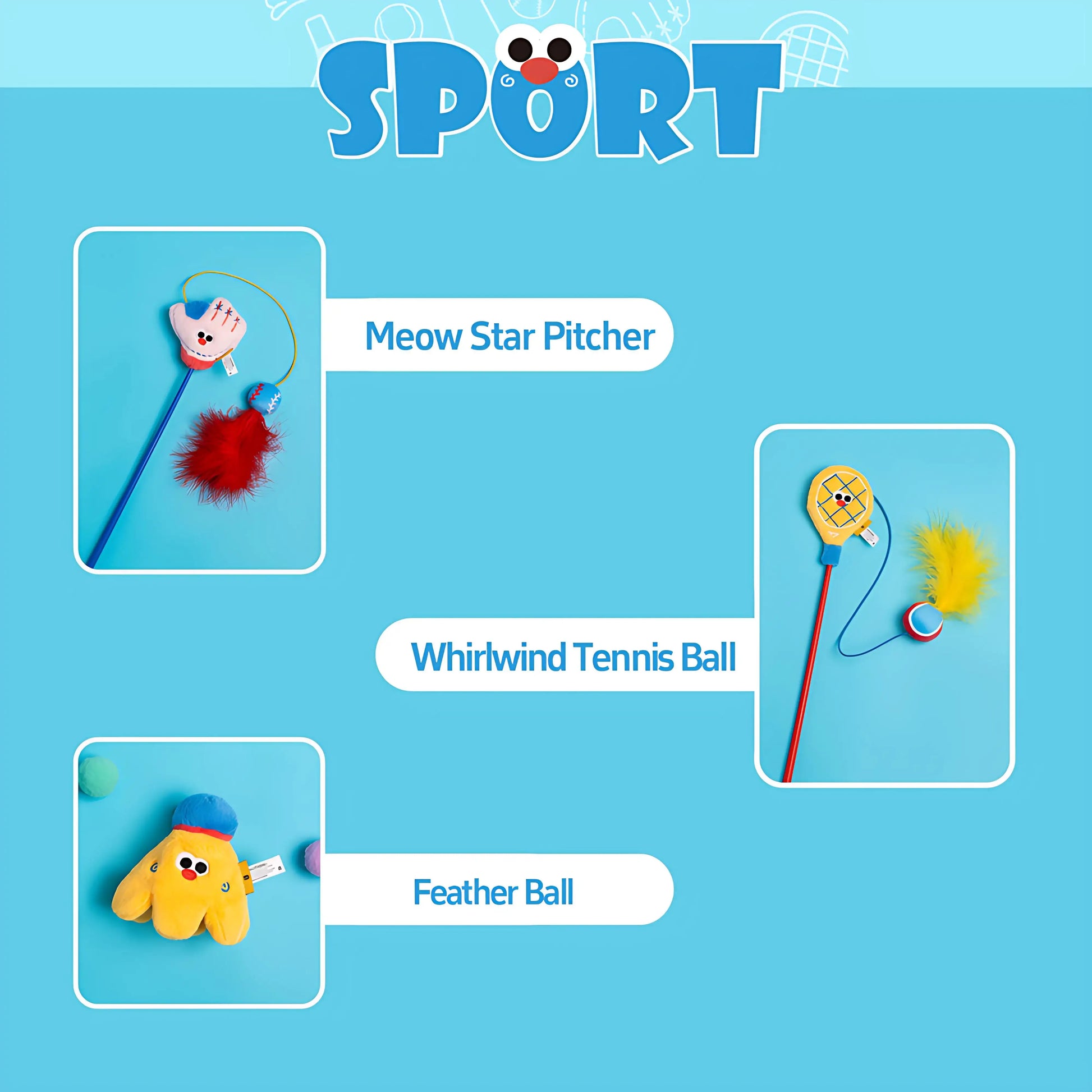 Fun Interactive Cat Stick Toy