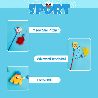 Fun Interactive Cat Stick Toy