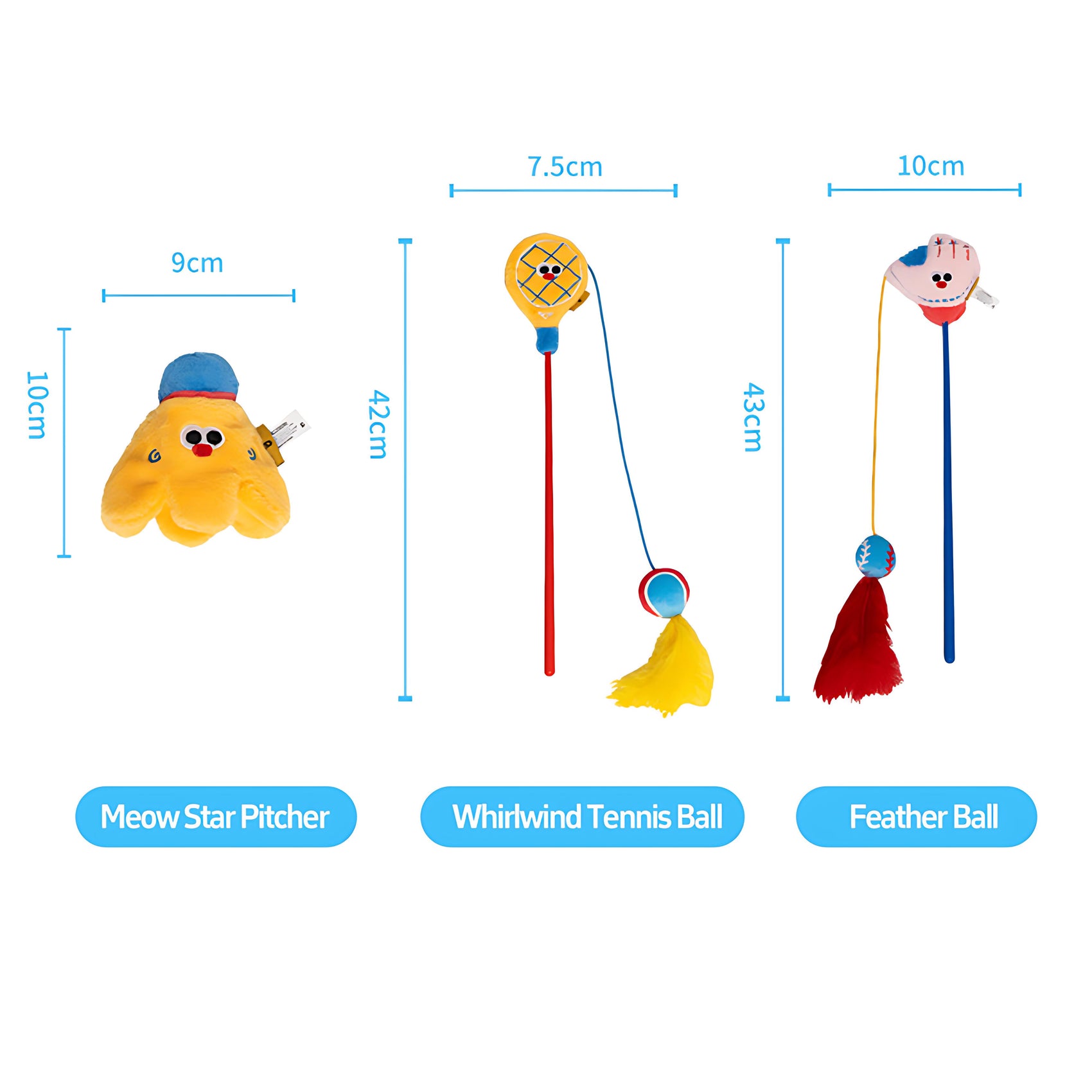 Fun Interactive Cat Stick Toy