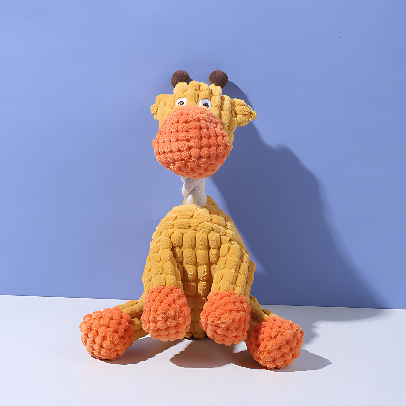 Funny Animal Plush Dog Toy with Squeaker