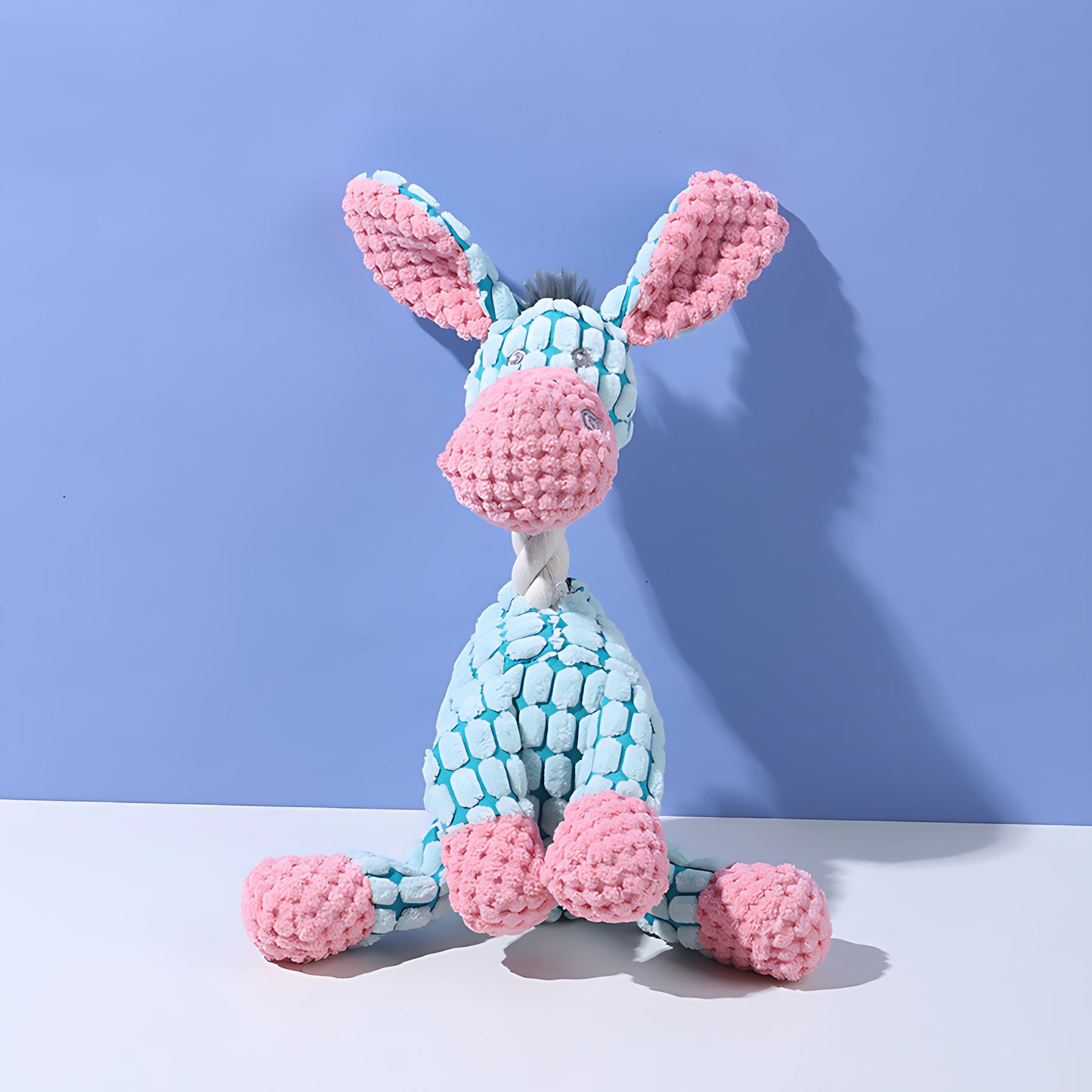 Funny Animal Plush Dog Toy with Squeaker