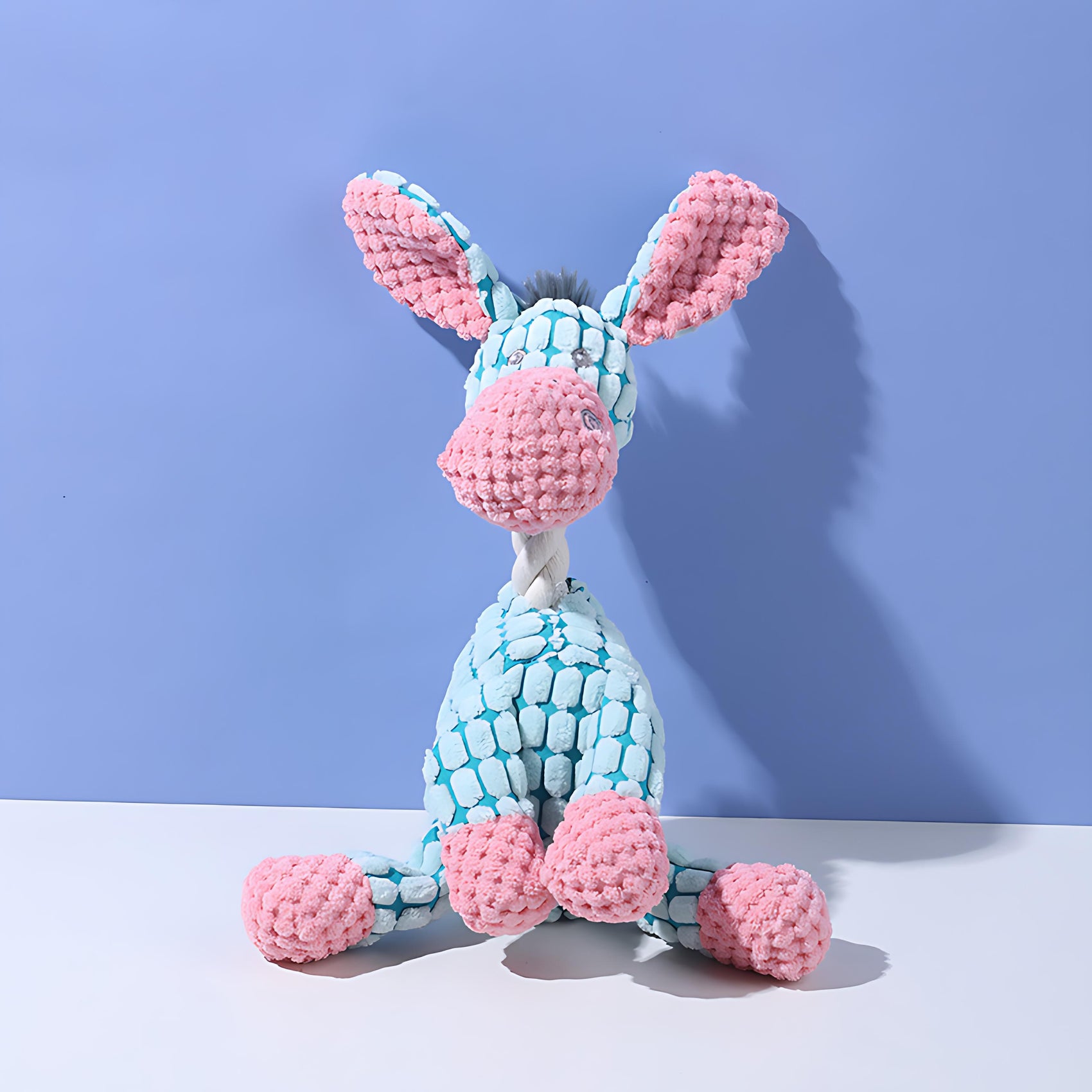 Funny Animal Plush Dog Toy with Squeaker