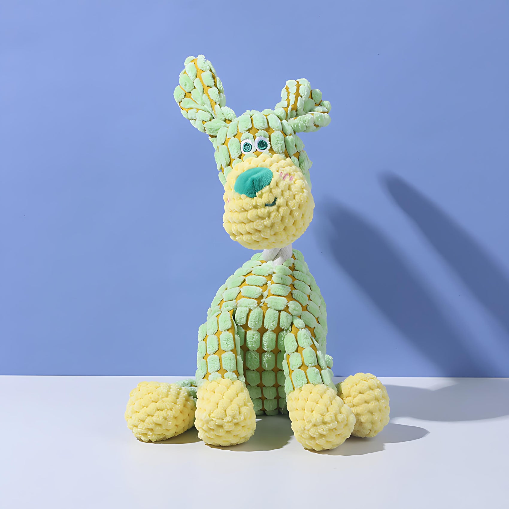 Funny Animal Plush Dog Toy with Squeaker
