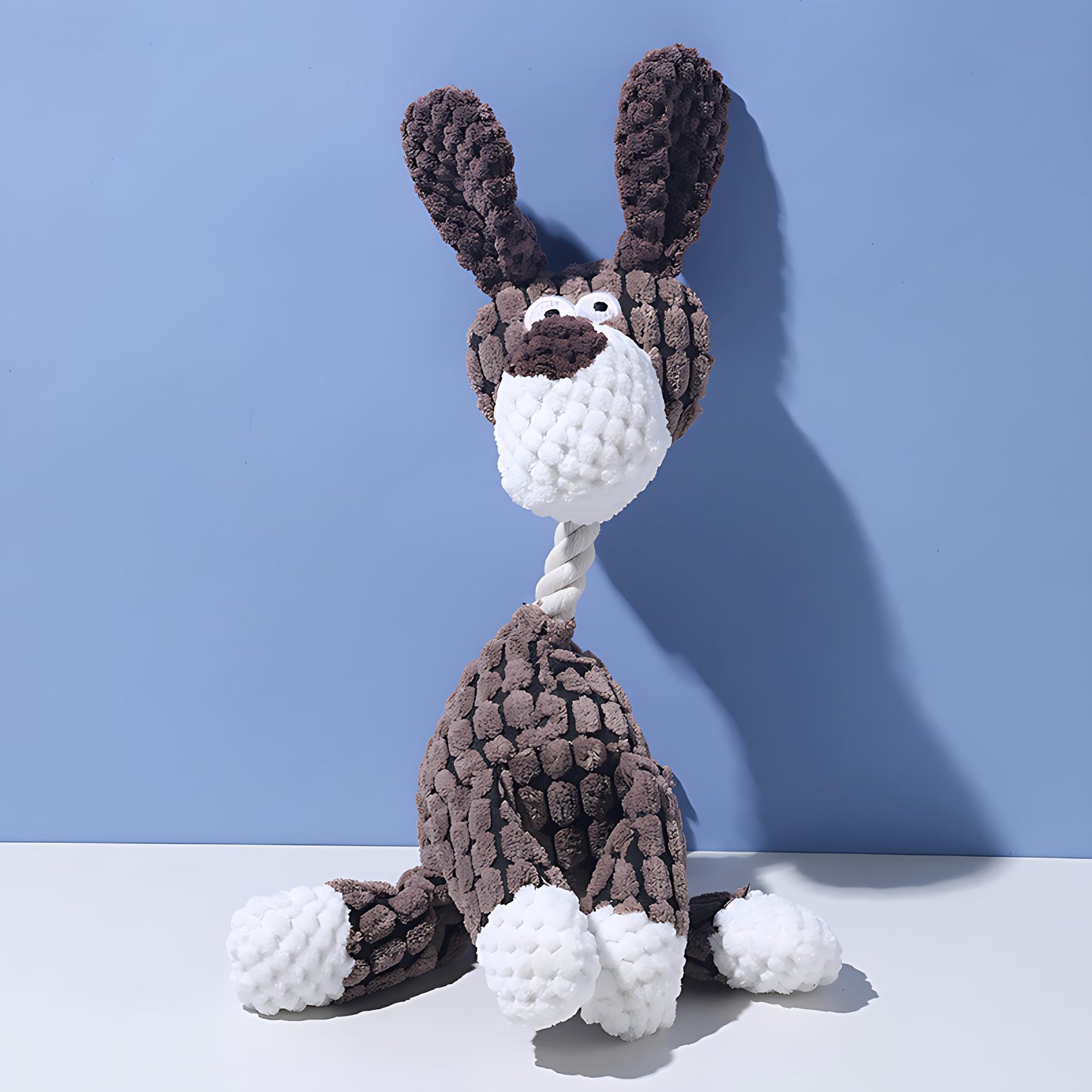 Funny Animal Plush Dog Toy with Squeaker