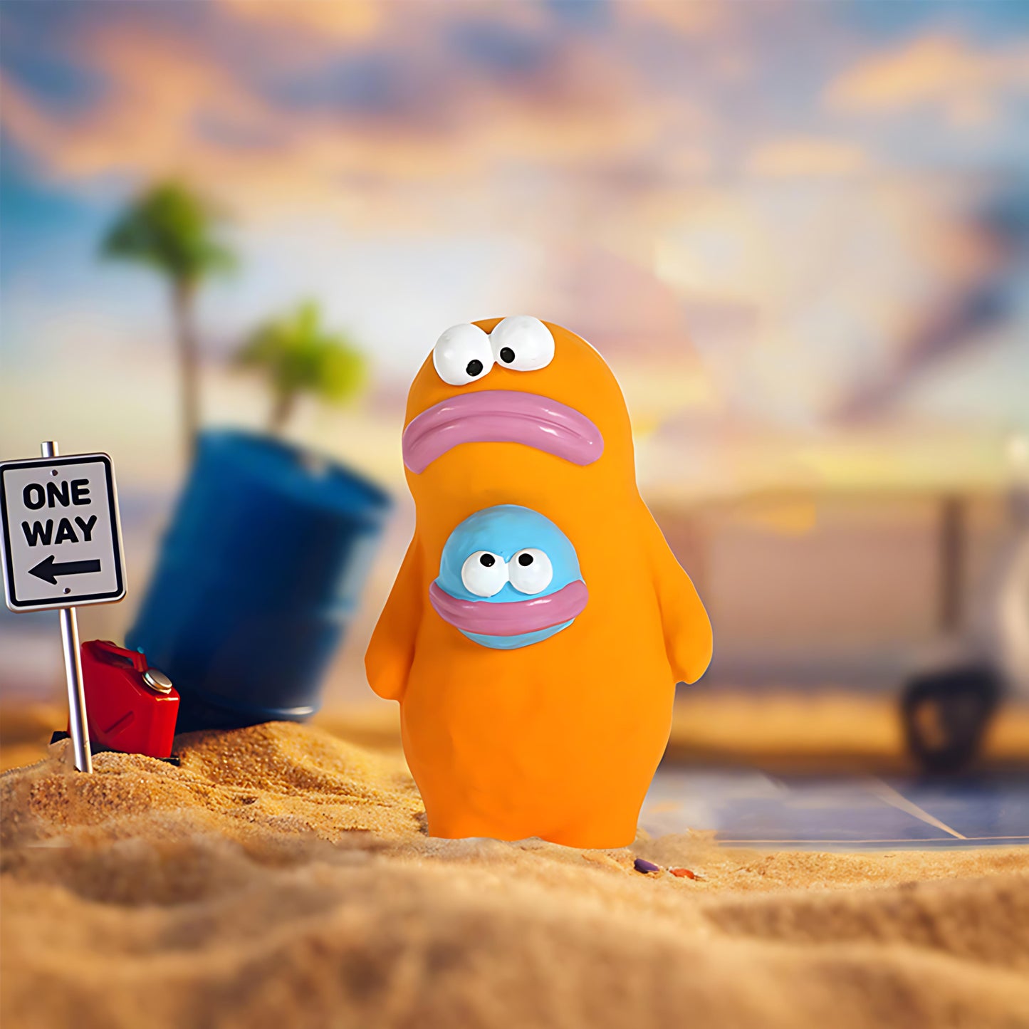 Kauspielzeug aus der Serie „Lustige Tiere“