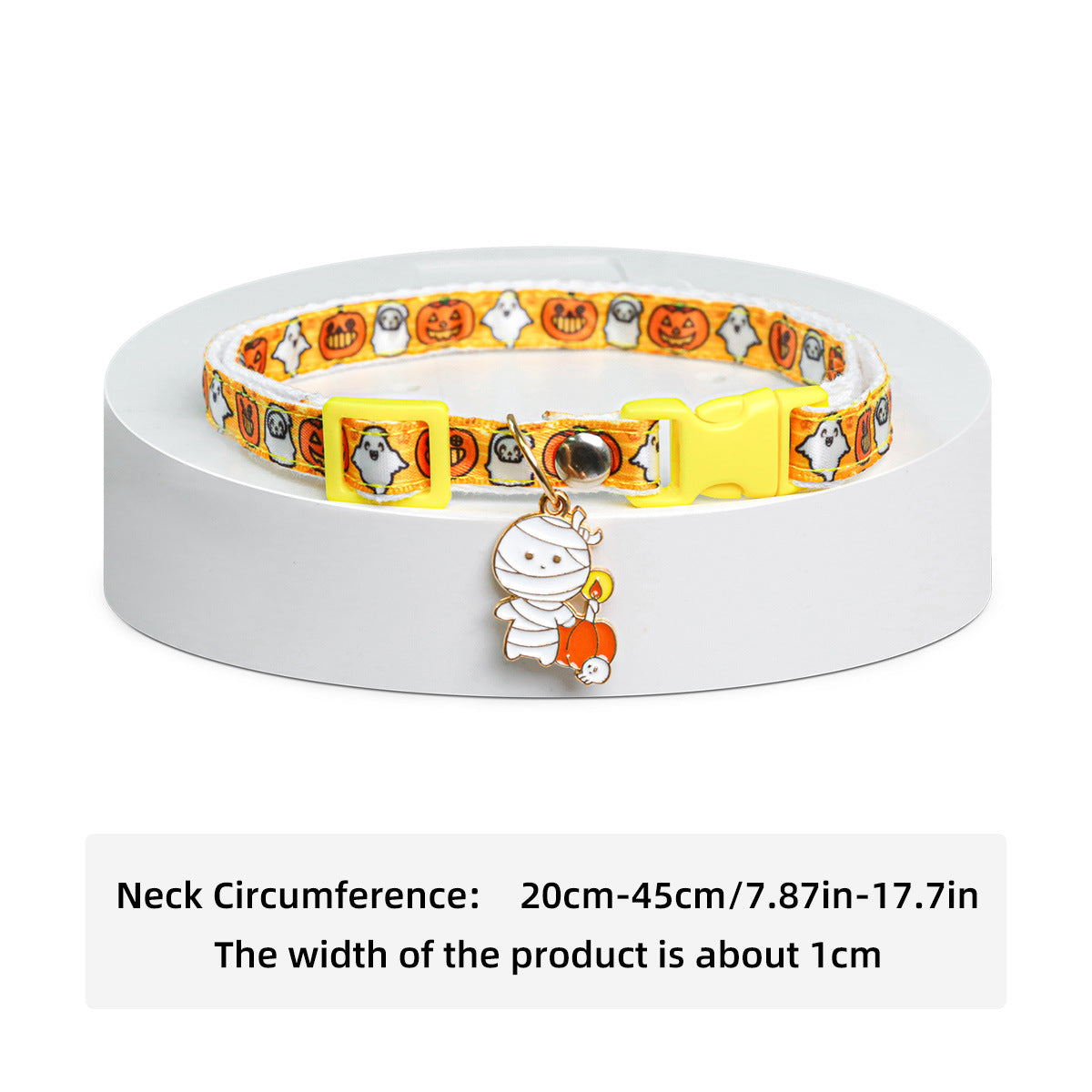 Halloween Bell Travel Dog Collar
