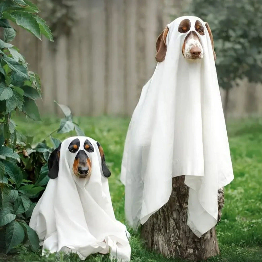 Halloween Ghost Cloak for Pets