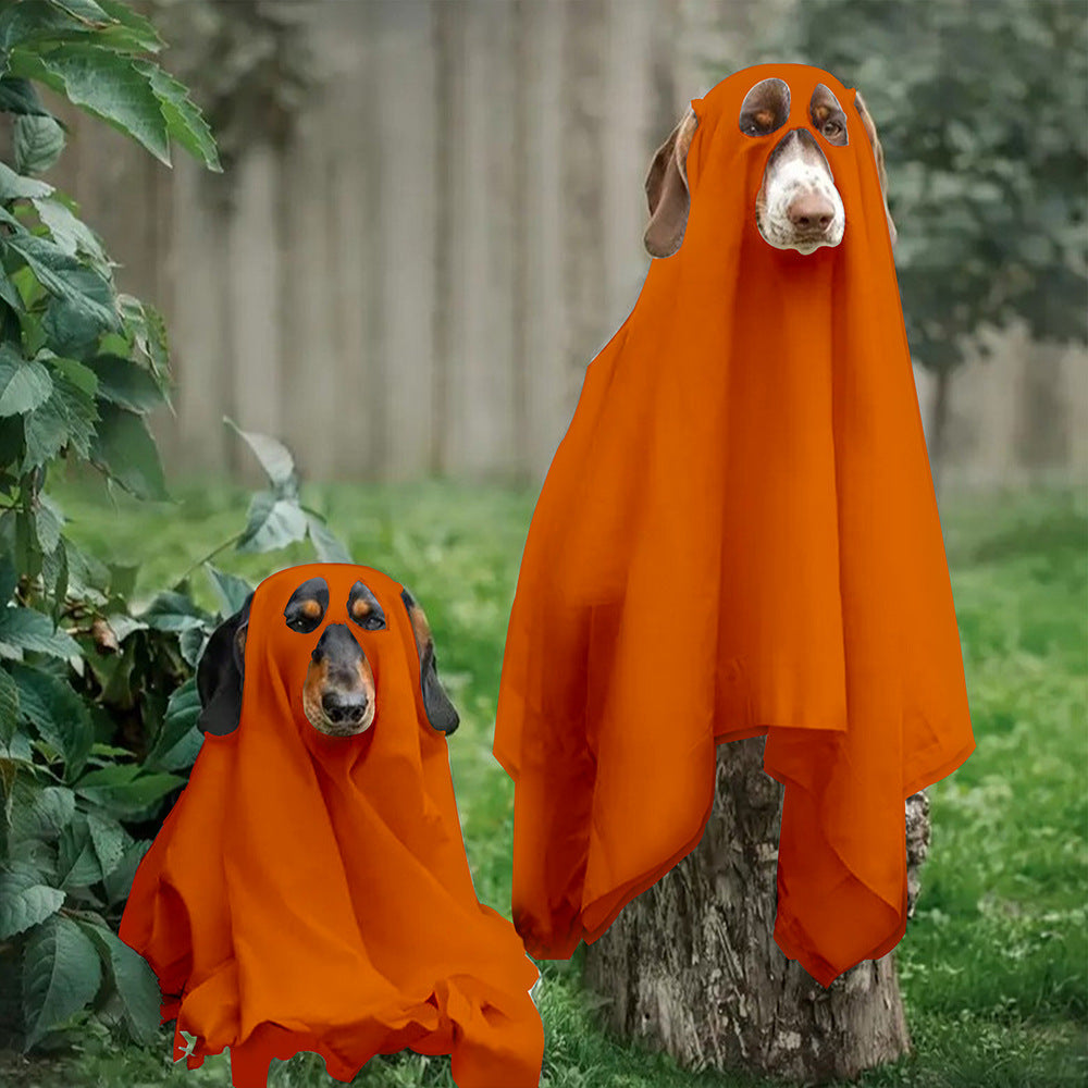 Halloween Ghost Cloak for Pets
