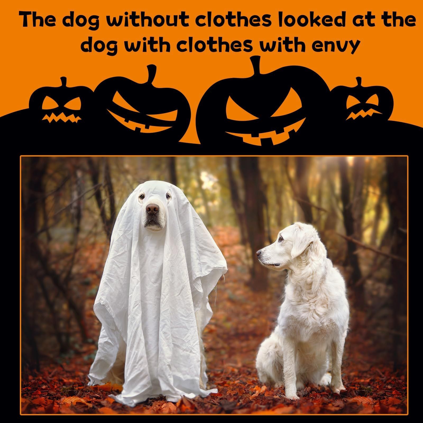 Halloween Ghost Cloak for Pets