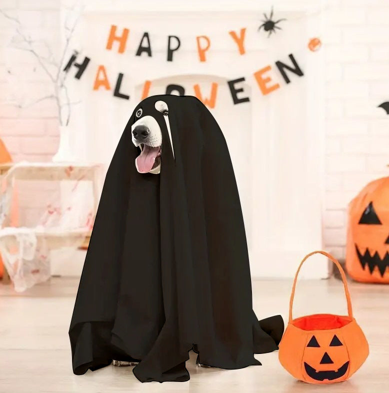 Halloween Ghost Cloak for Pets