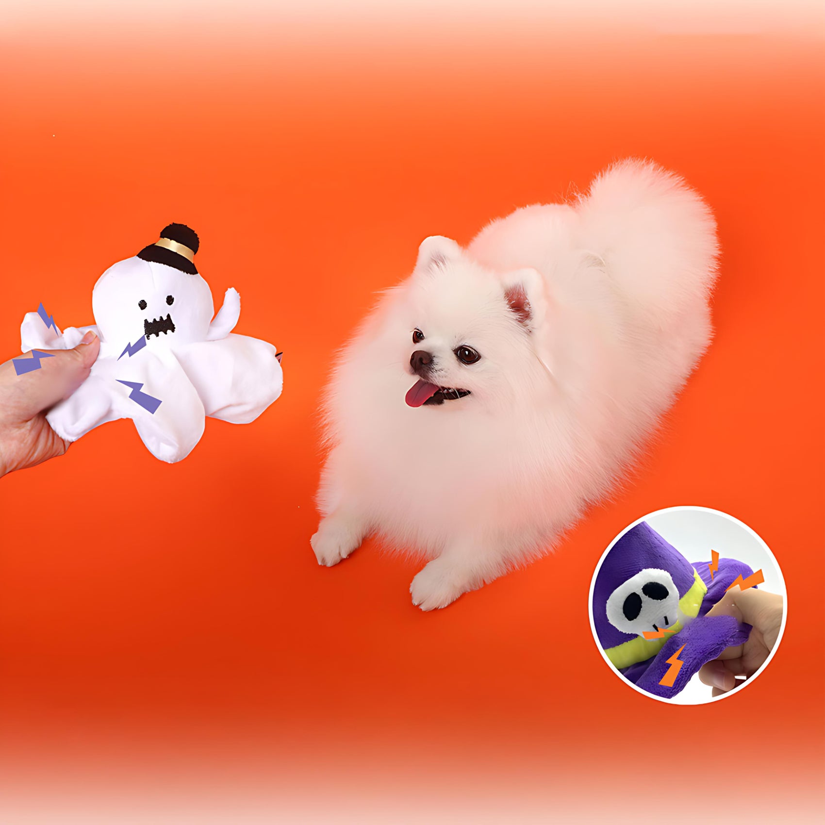 Halloween Hat Squeaky Toy