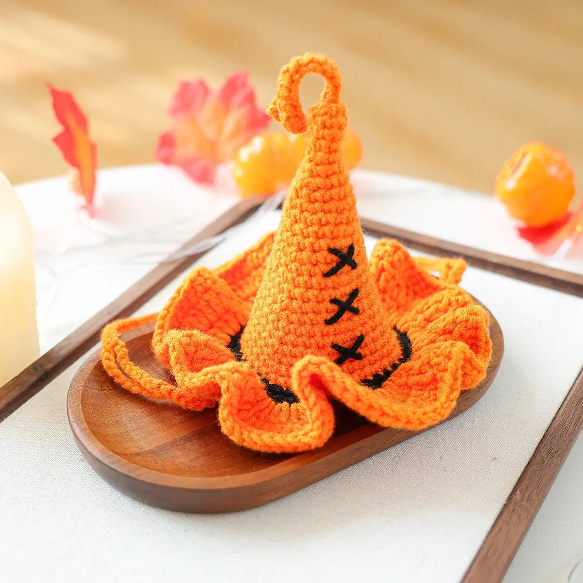 Halloween Knitted Pet Hat