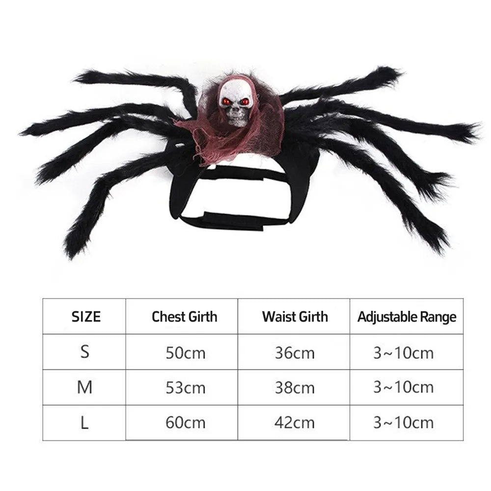Halloween Spider Harness for Pets