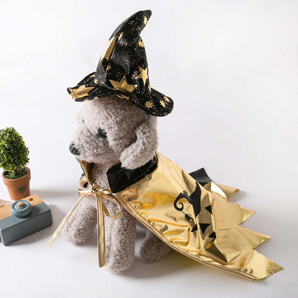 Halloween Wizard Cape for Pets