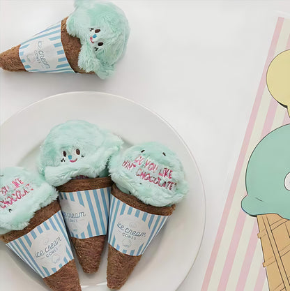 Interaktives Hundespielzeug mit Eiscreme-Versteckfunktion