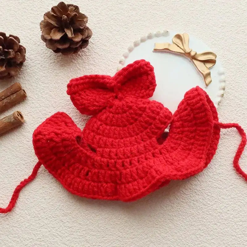 Knitted Pet Hat – Cute Crochet Costume Accessory