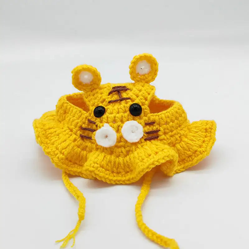 Knitted Pet Hat – Cute Crochet Costume Accessory