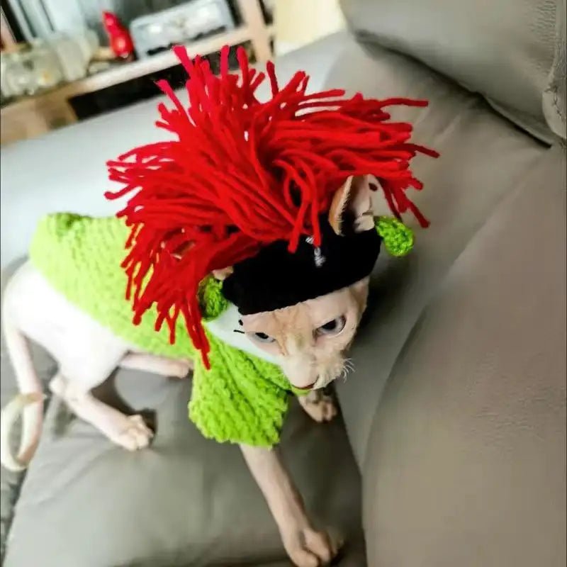 Knitted Pet Hat – Cute Crochet Costume Accessory