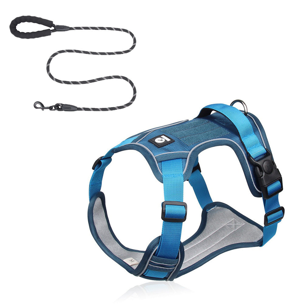 Large Dog Chest Harness with Anti-Explosion Design