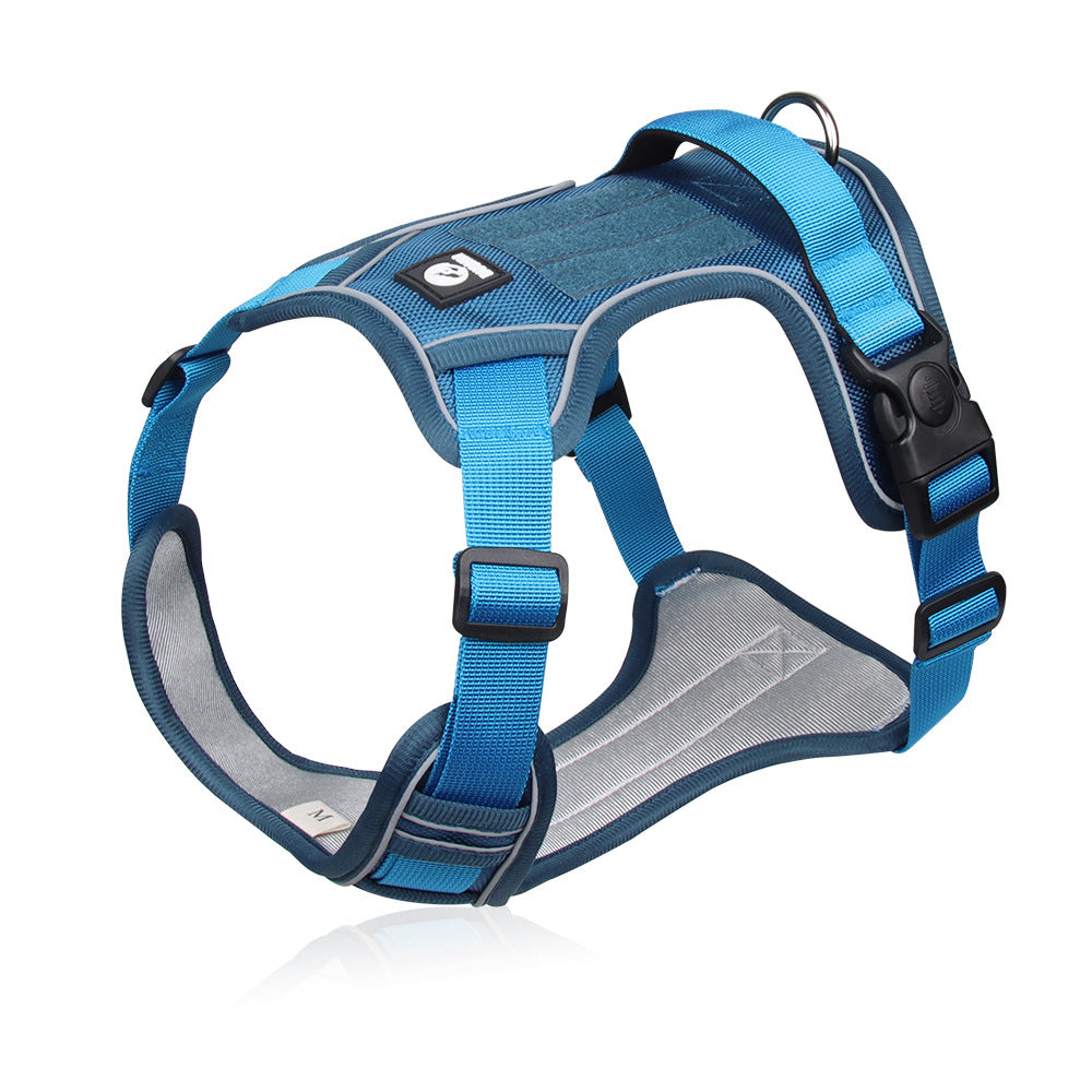 Large Dog Chest Harness with Anti-Explosion Design