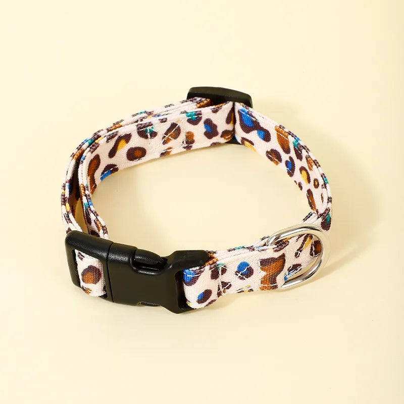 Leopard Print Dog Leash Walk Sets