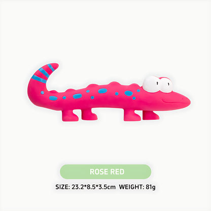 Kauspielzeug in Eidechsenform