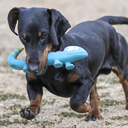 Kauspielzeug in Eidechsenform