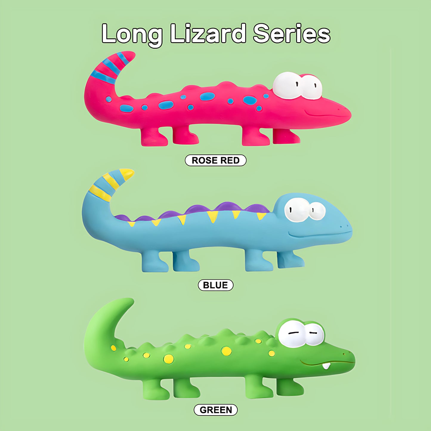 Kauspielzeug in Eidechsenform