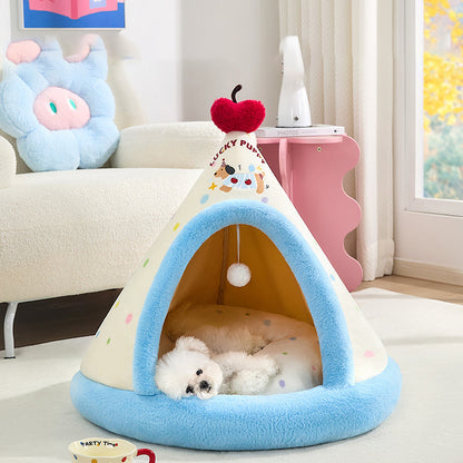 Luxuriöses Tierhaus im Zeltstil