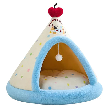 Luxuriöses Tierhaus im Zeltstil