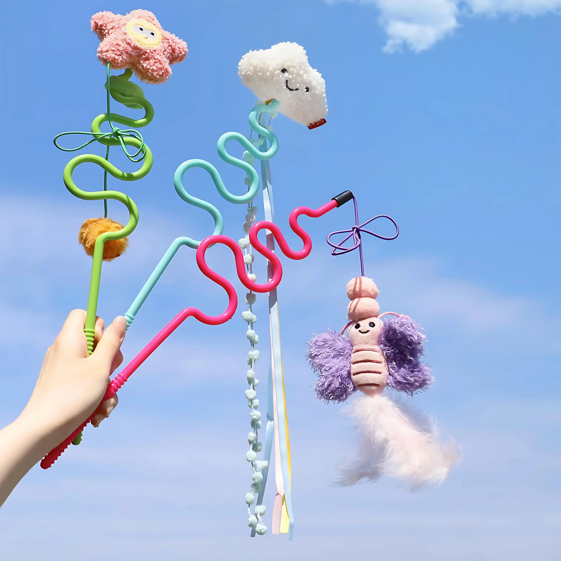 Natural Series Cat Stick Toy