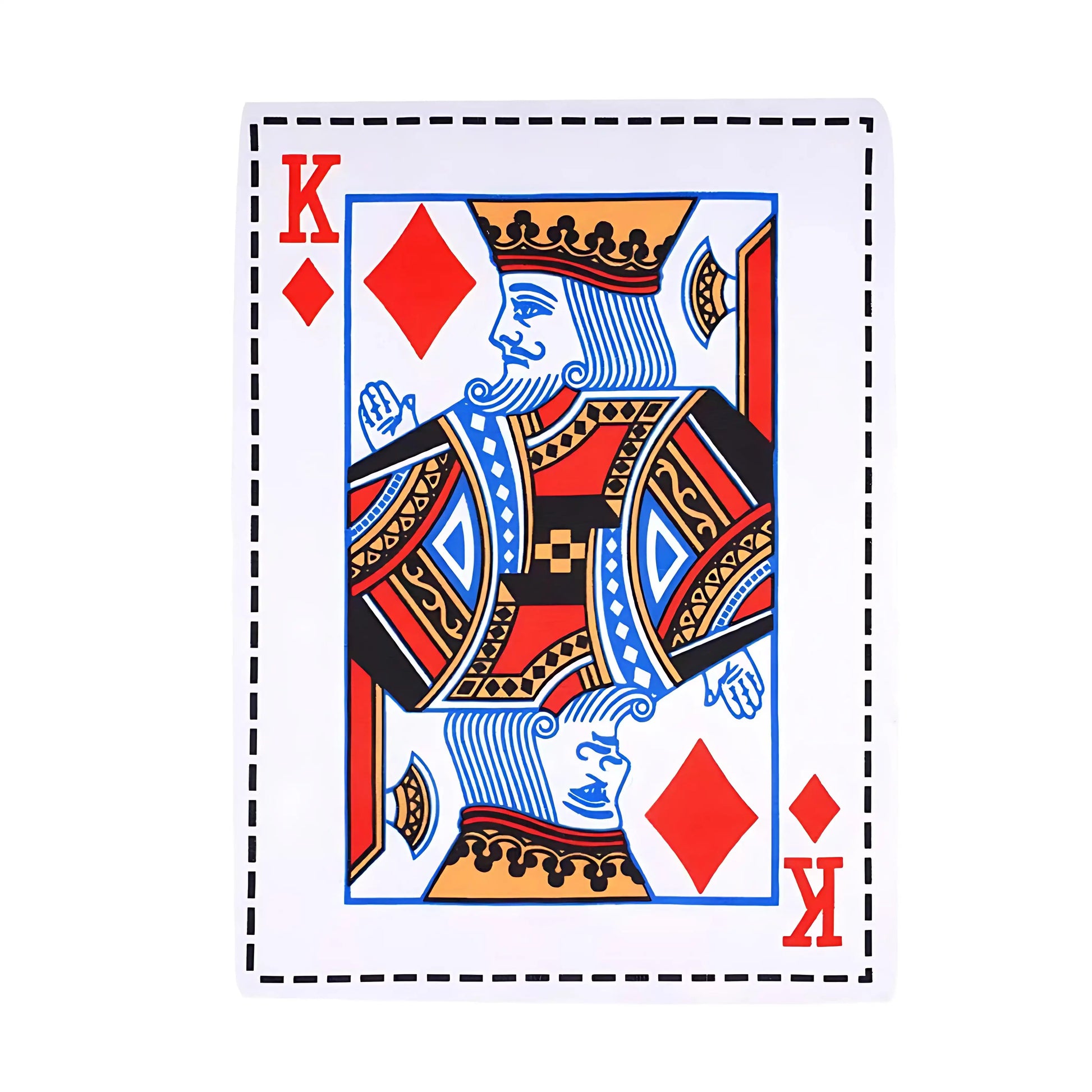 Newspaper Poker Plush Dog Toy with Squeaker