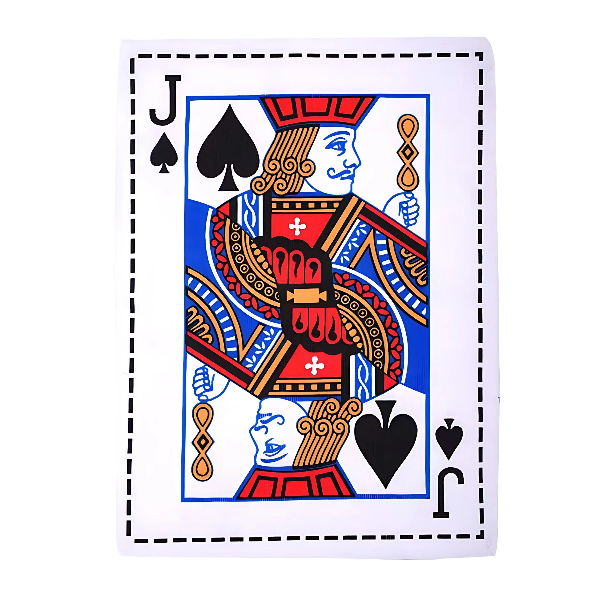 Newspaper Poker Plush Dog Toy with Squeaker