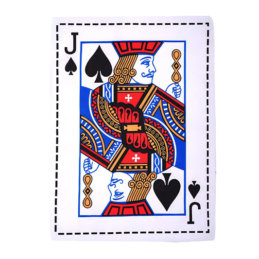 Newspaper Poker Plush Dog Toy with Squeaker