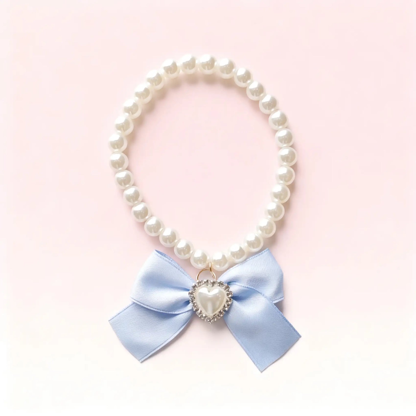 Pearl Bow Tie Collar for Cats and Dogs