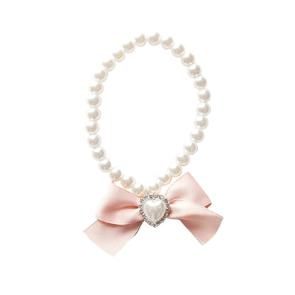 Perlen-Fliegenhalsband für Katzen und Hunde